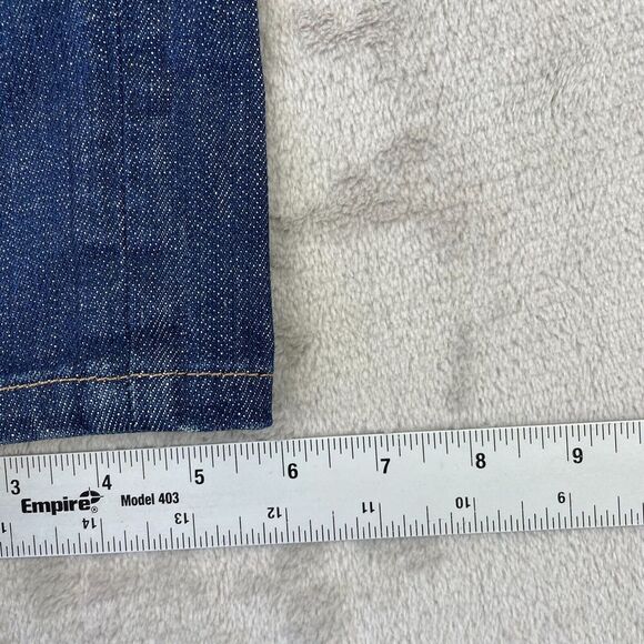 Dolce & Gabbana D&G Jeans Women 24 Blue Cute Slim Straight Back Logo Designer‎ - Picture 12 of 15